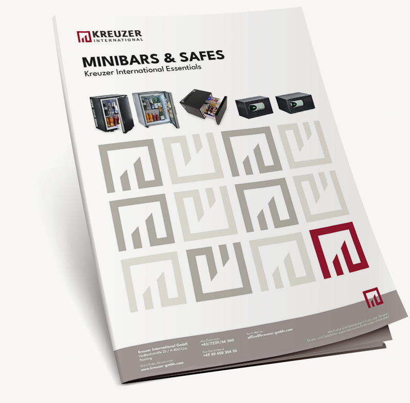 Minibars und Safes Essentials Katalog